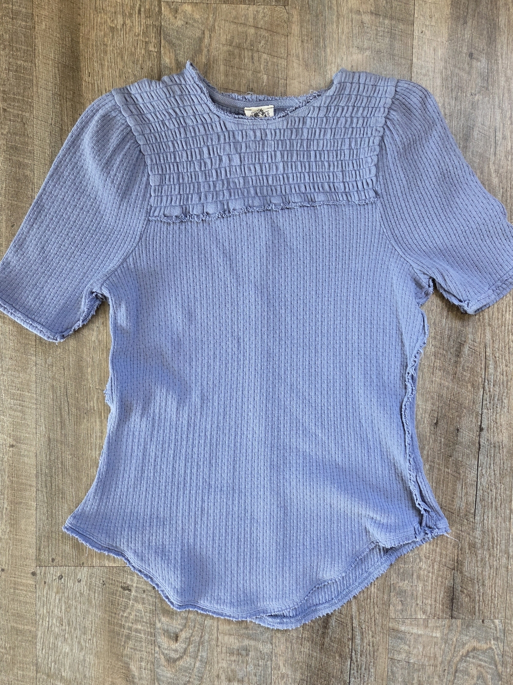 Free People Ribbed Knit Top